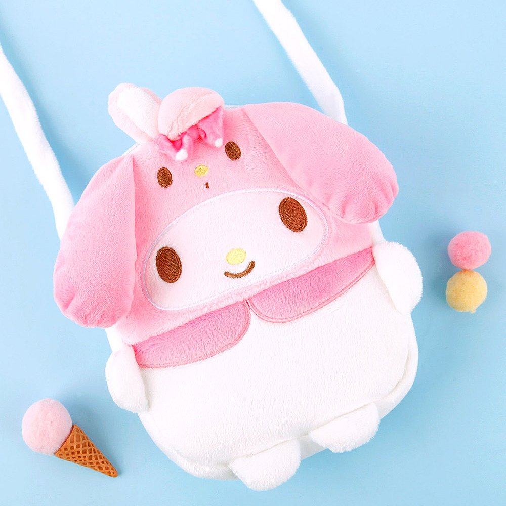 Sanrio My Melody Bestie Plush Crossbody Bag