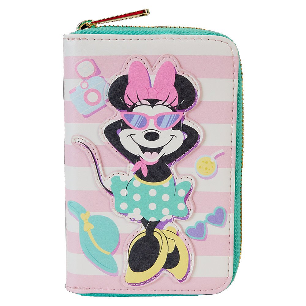 Loungefly x Minnie Mouse Vacation Style Poolside Zip Around Wallet