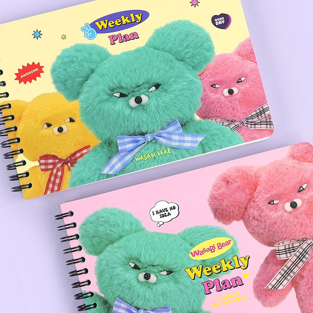 Wasabi Bear Weekly Planner