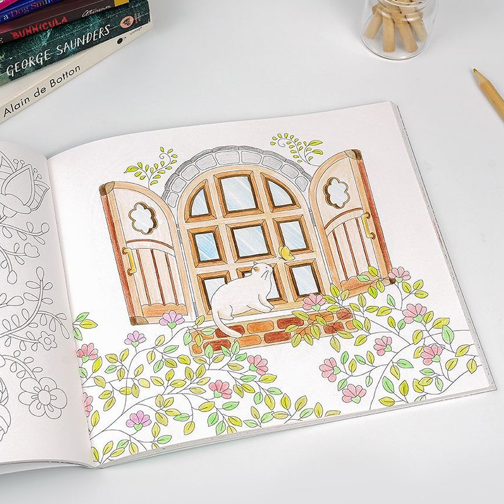 Easy Coloring Book