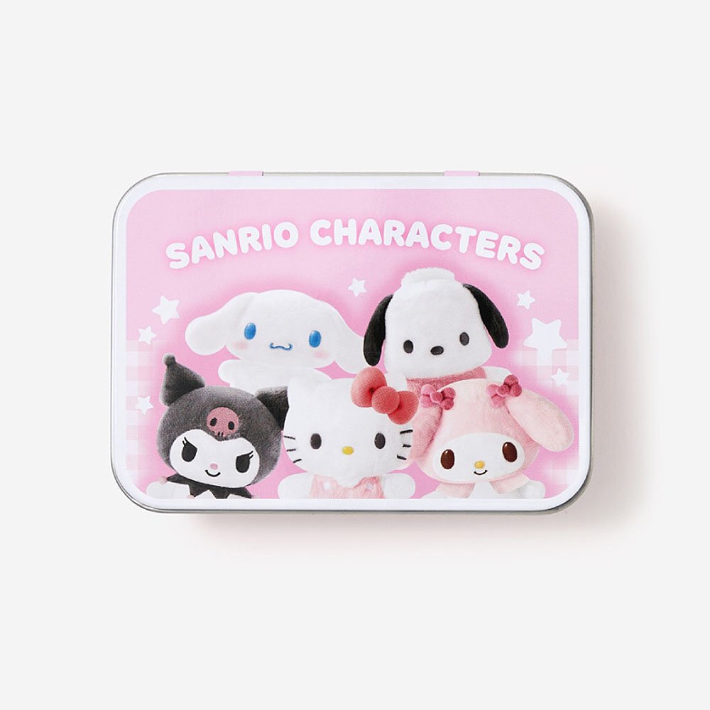 Sanrio Characters Tin Case Sticker Set :Pompom