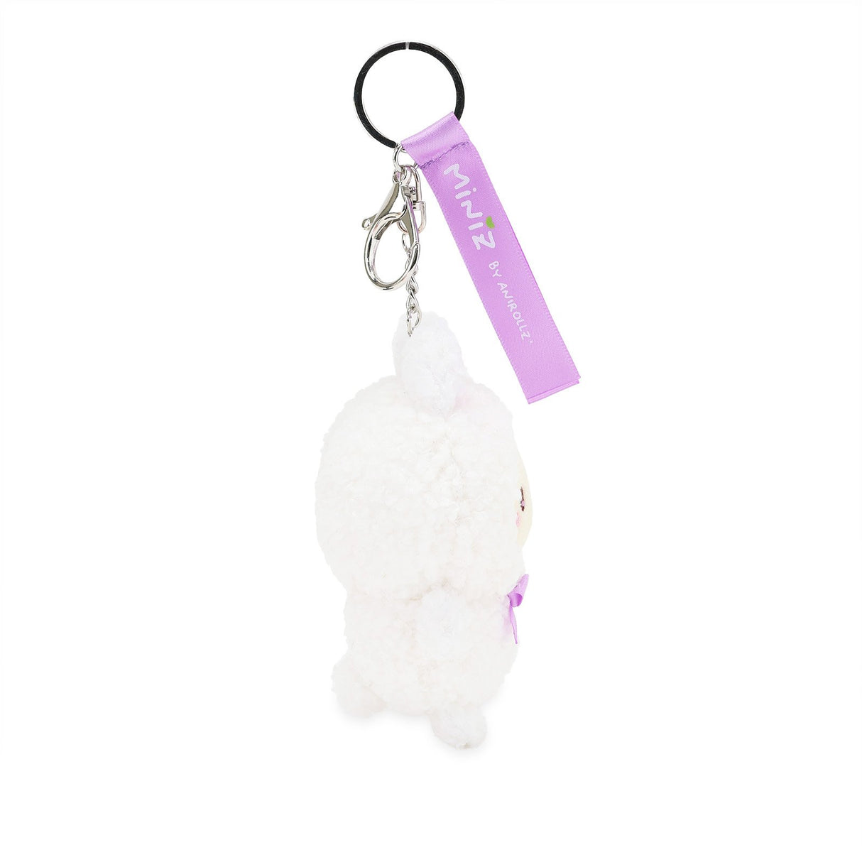 Anirollz Miniz Bunny Costume Bunniroll Plush Charm Keychain