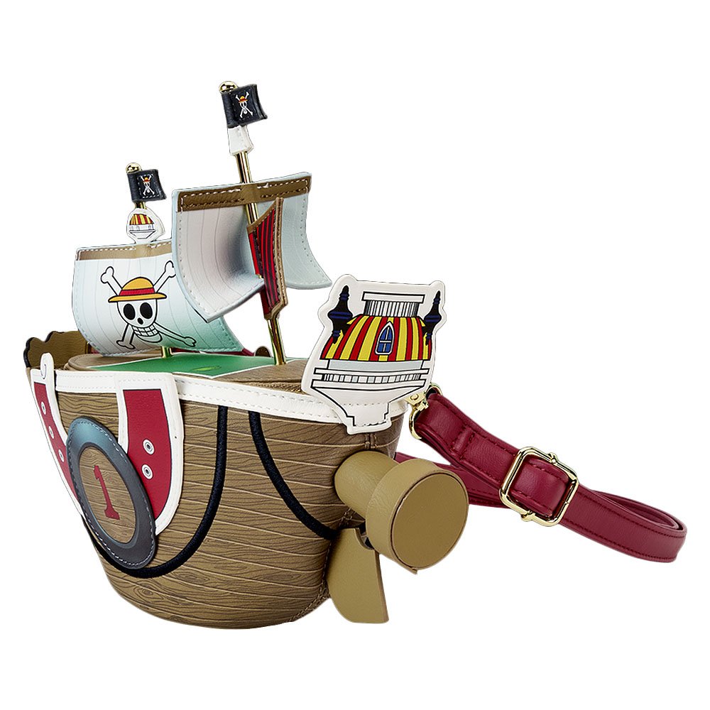 Loungefly x One Piece Thousand Sunny Ship Figural Crossbody Bag