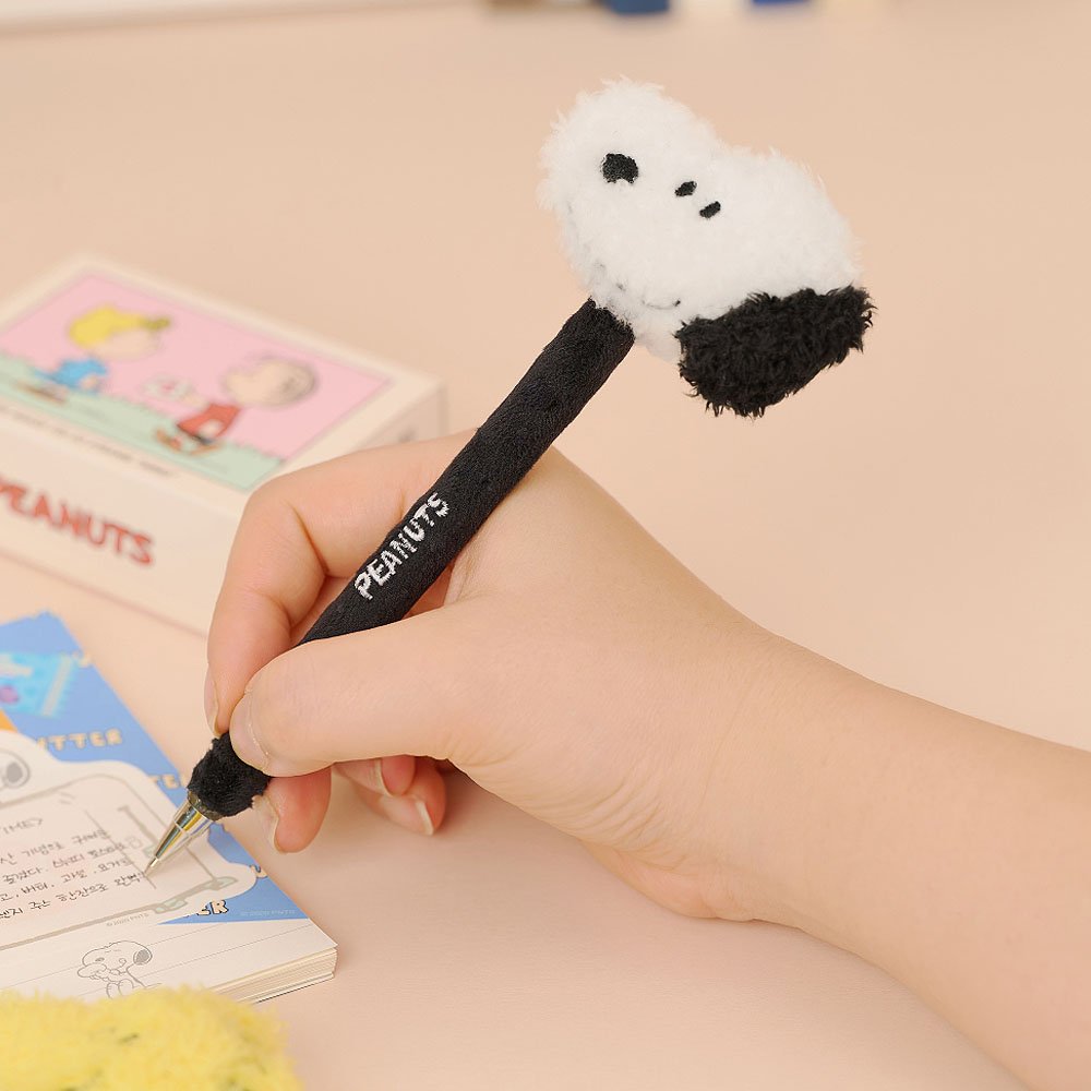 Peanuts Snoopy and Friends Face Plush Pen