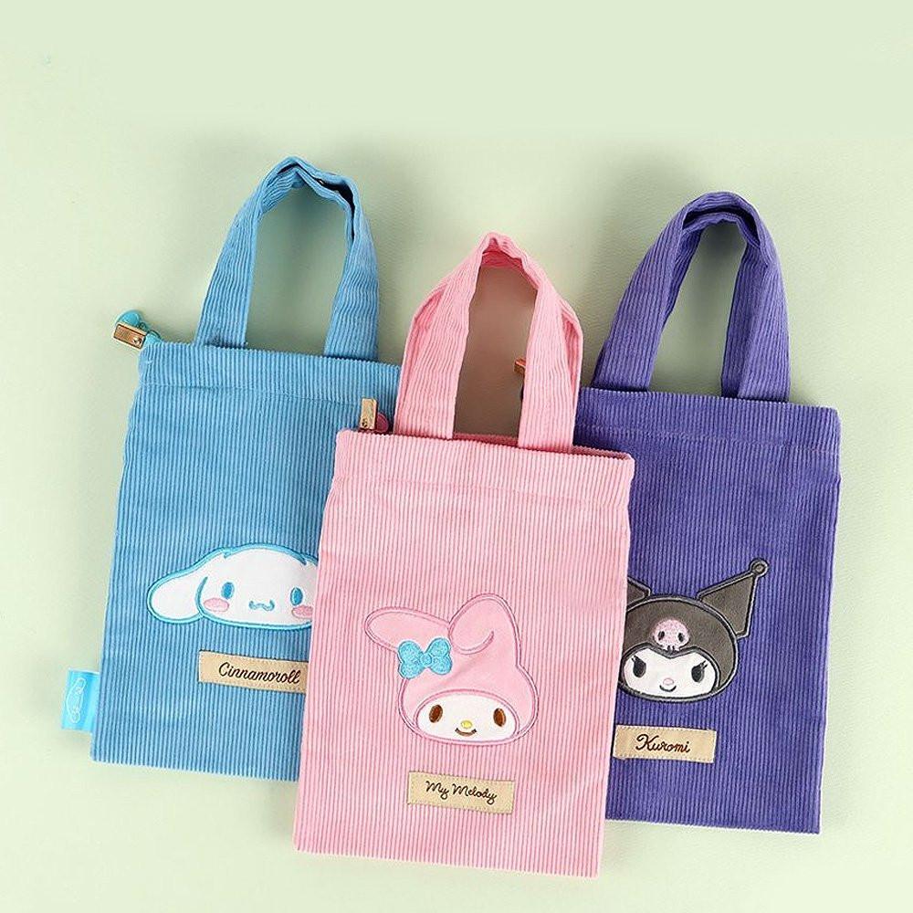 Sanrio Corduroy Crossbody Bag