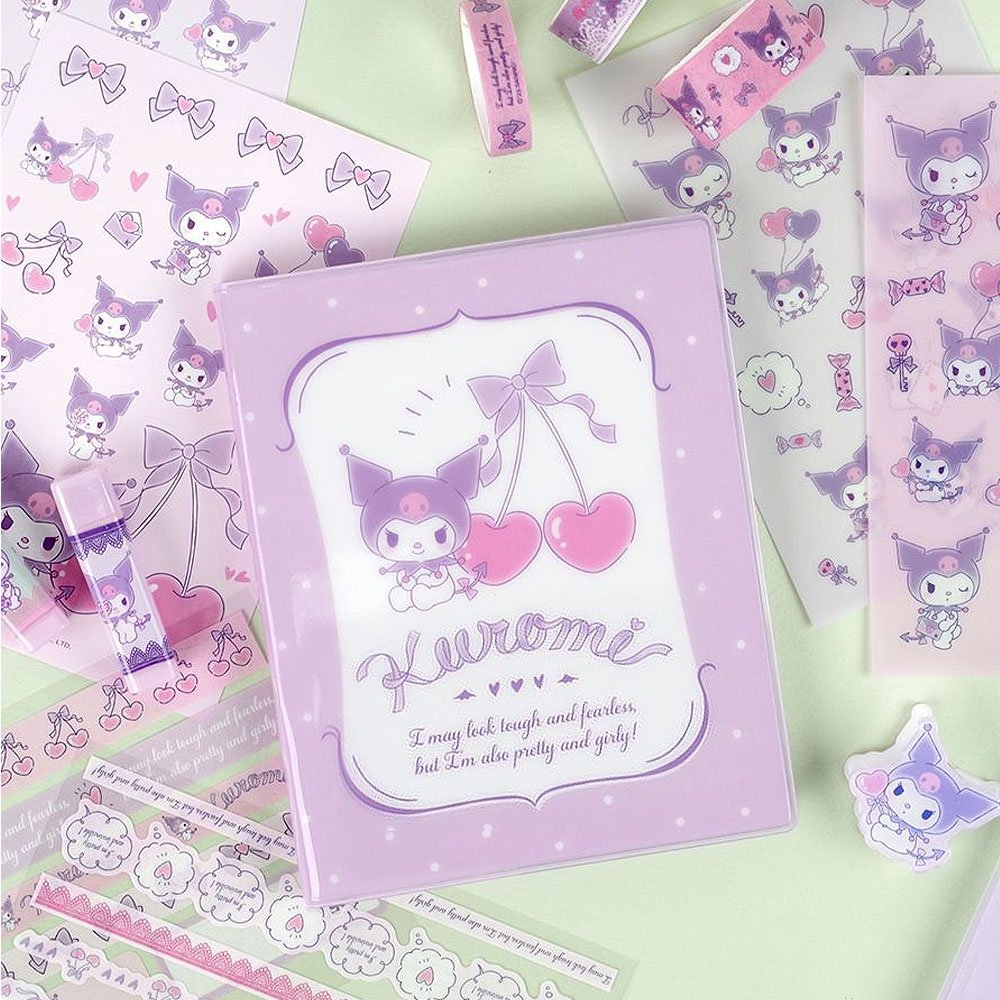 Sanrio Kuromi Diary & Sticker Bag Gift Set