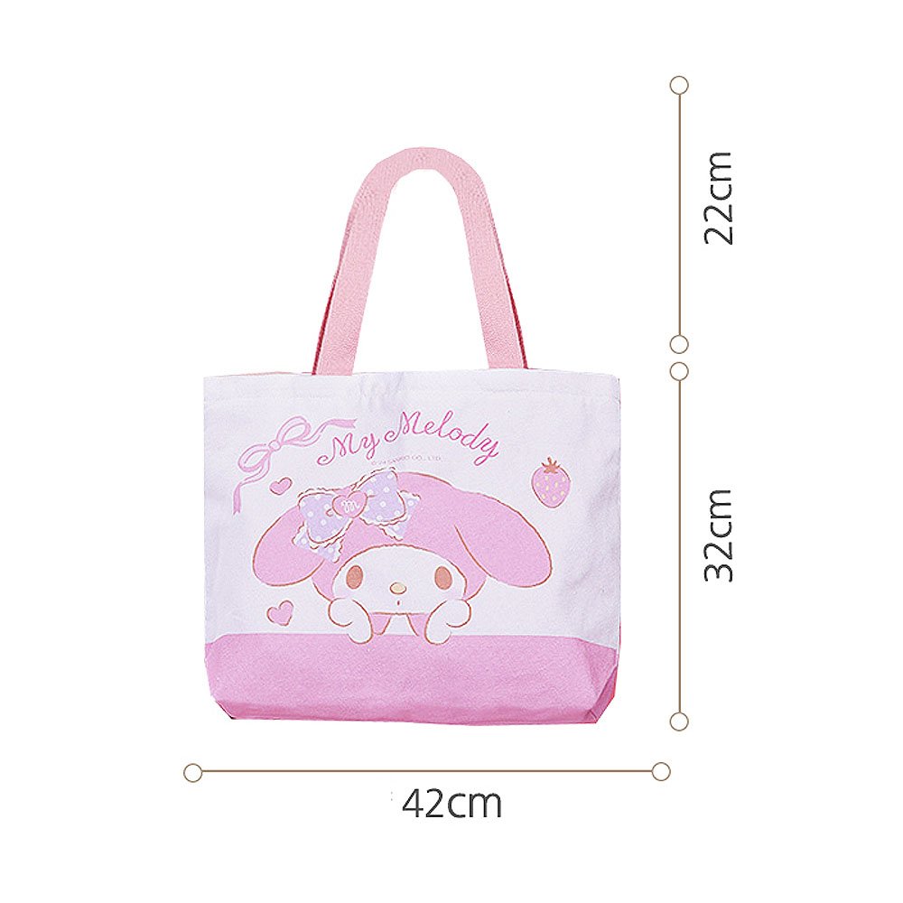 Sanrio Kuromi Peeping Tote Bag