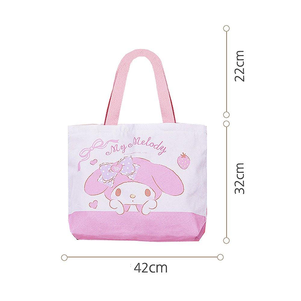 Sanrio Kuromi Peeping Tote Bag