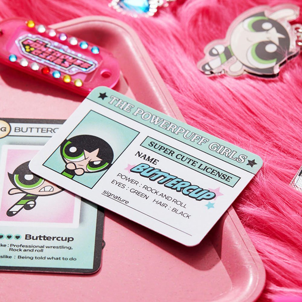 The Powerpuff Girls Y2k ID Card Sticker