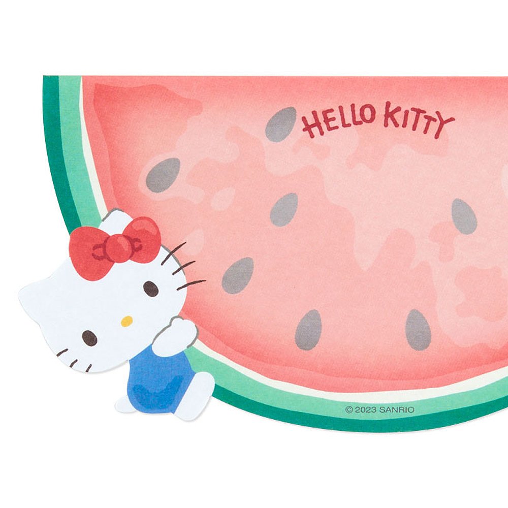 Hello Kitty Fruit Memo Pad