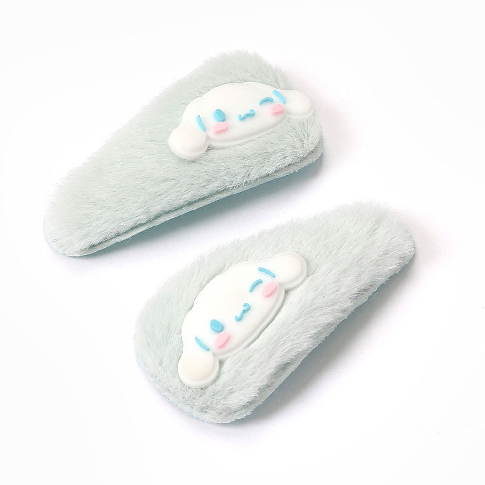 Sanrio Cinnamoroll Furry Hair Pins