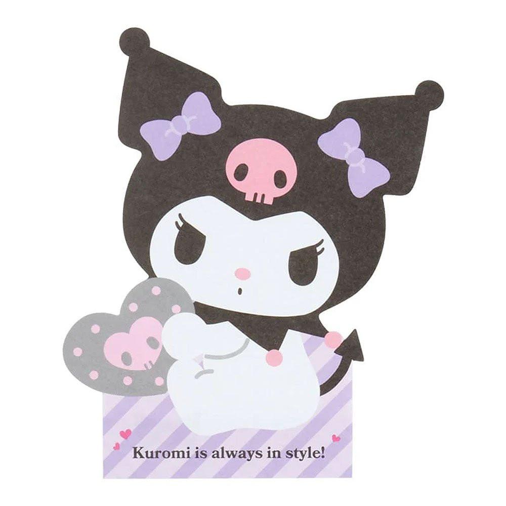 Kuromi Die-Cut Memo Pad