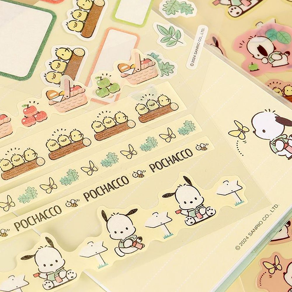 Sanrio Pochacco Diary & Sticker Bag Gift Set