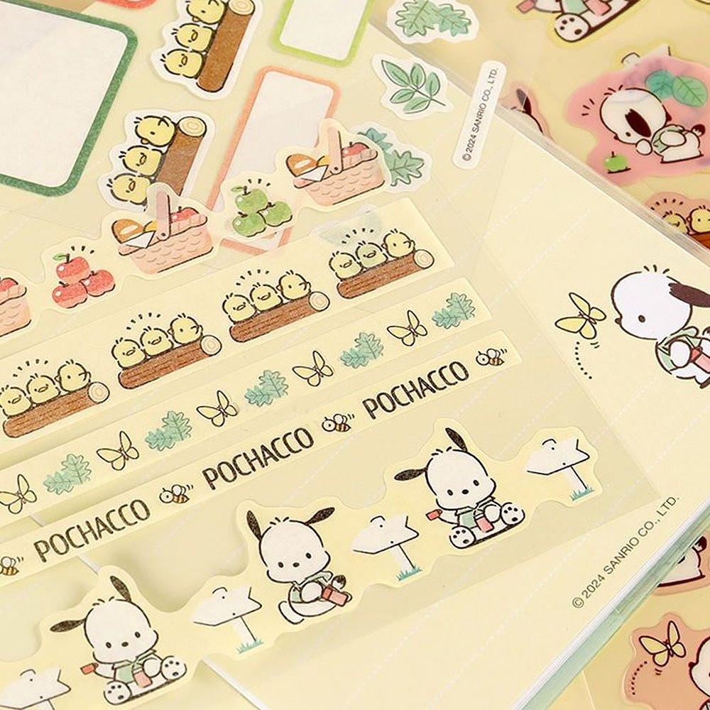 Sanrio Pochacco Diary & Sticker Bag Gift Set