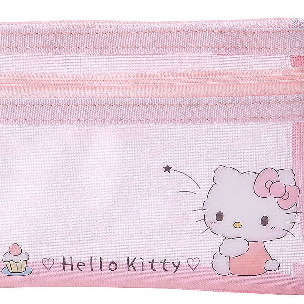 Sanrio Character Mesh Pencil Pouch