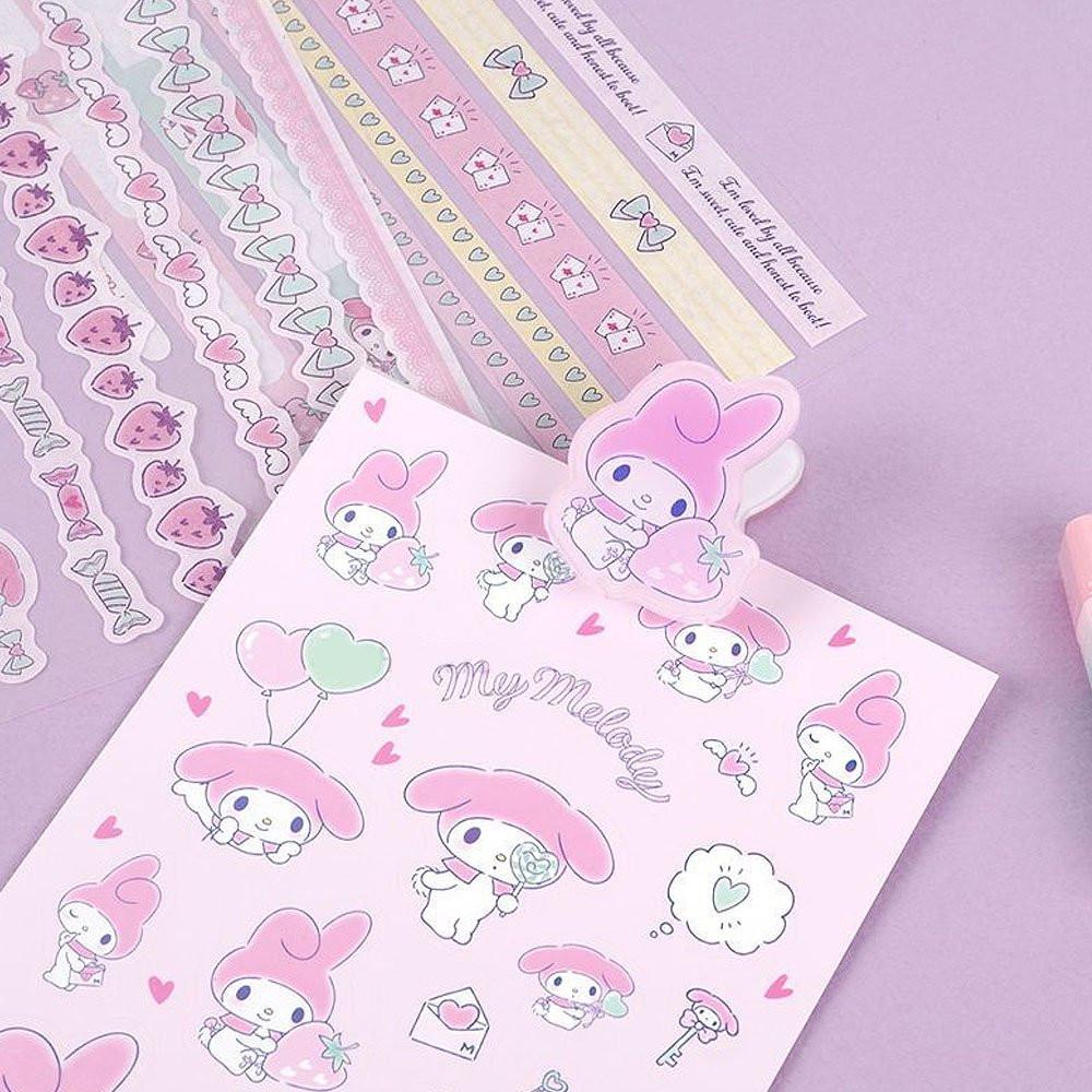 Sanrio My Melody Diary & Sticker Bag Gift Set