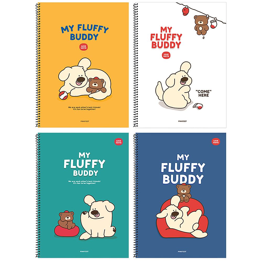 My Fluffy Buddy Spring Notebook