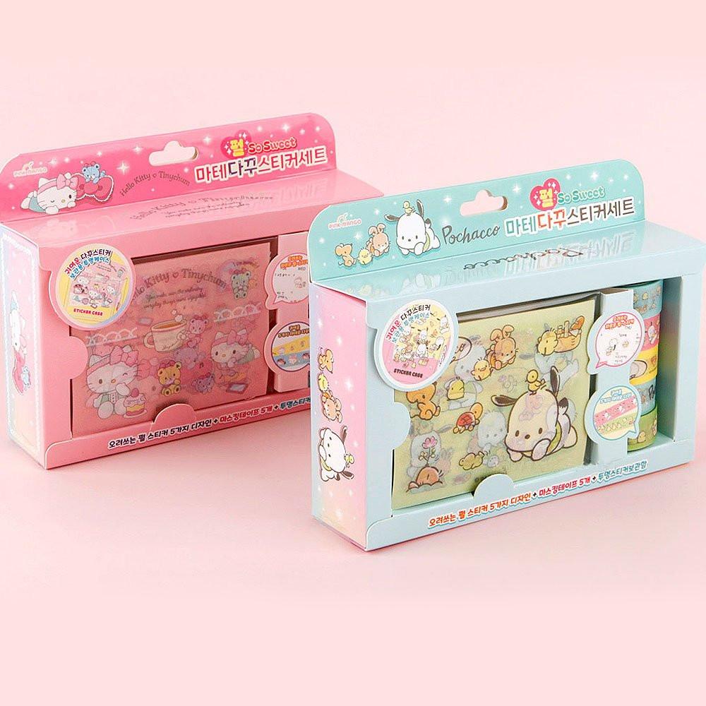 Sanrio Hello Kitty Decoration Sticker Masking Tape Set