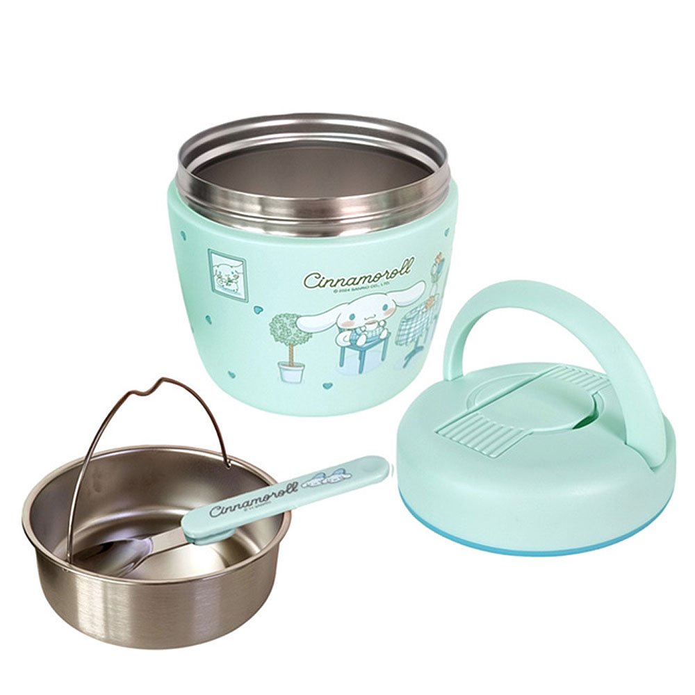 Sanrio Cinnamoroll Insulated Stainless Bento Box
