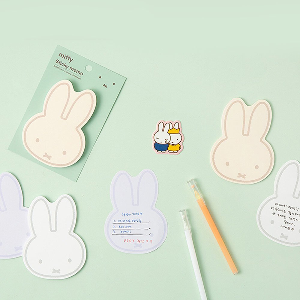 Miffy Die-Cut Sticky Memo Pad
