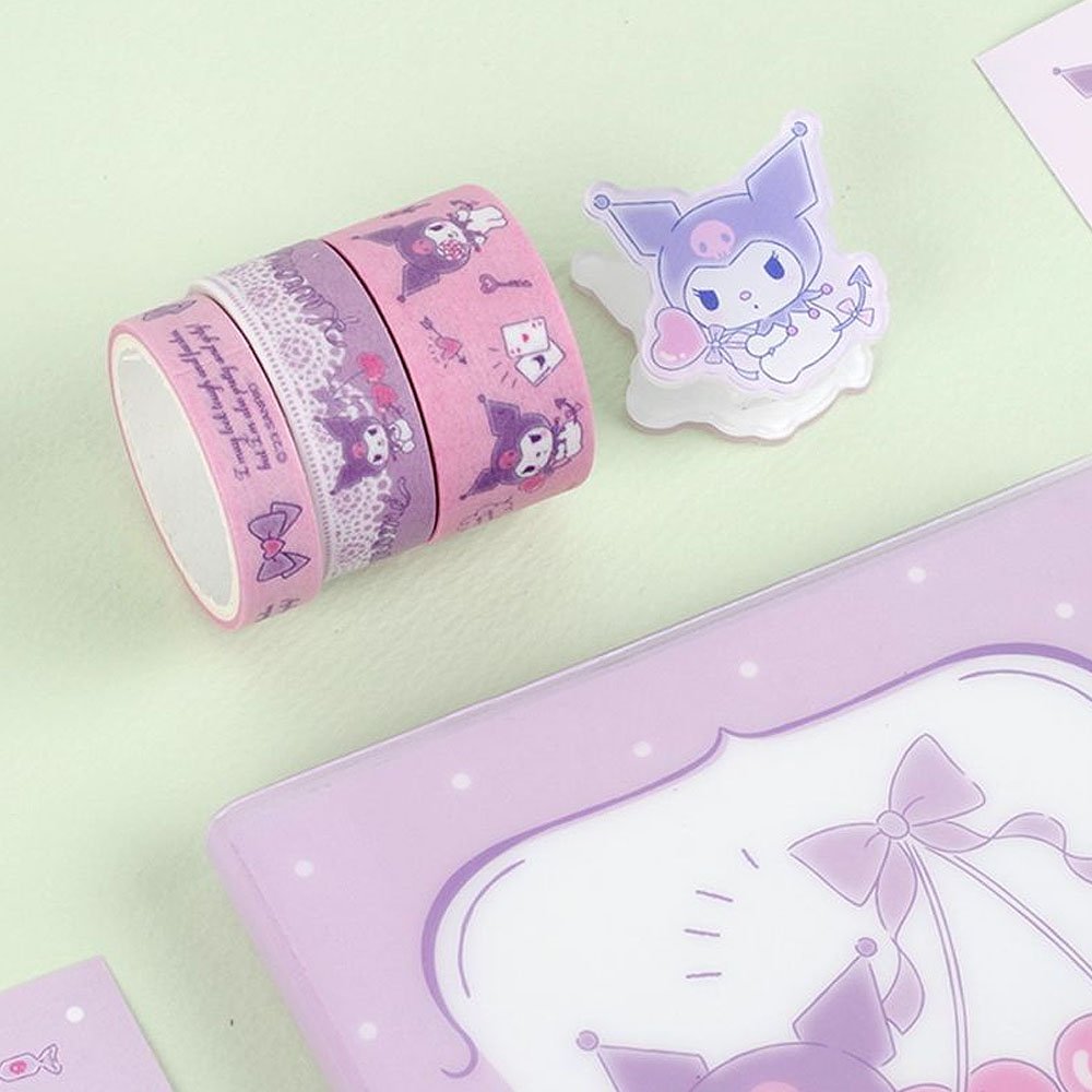 Sanrio Kuromi Diary & Sticker Bag Gift Set