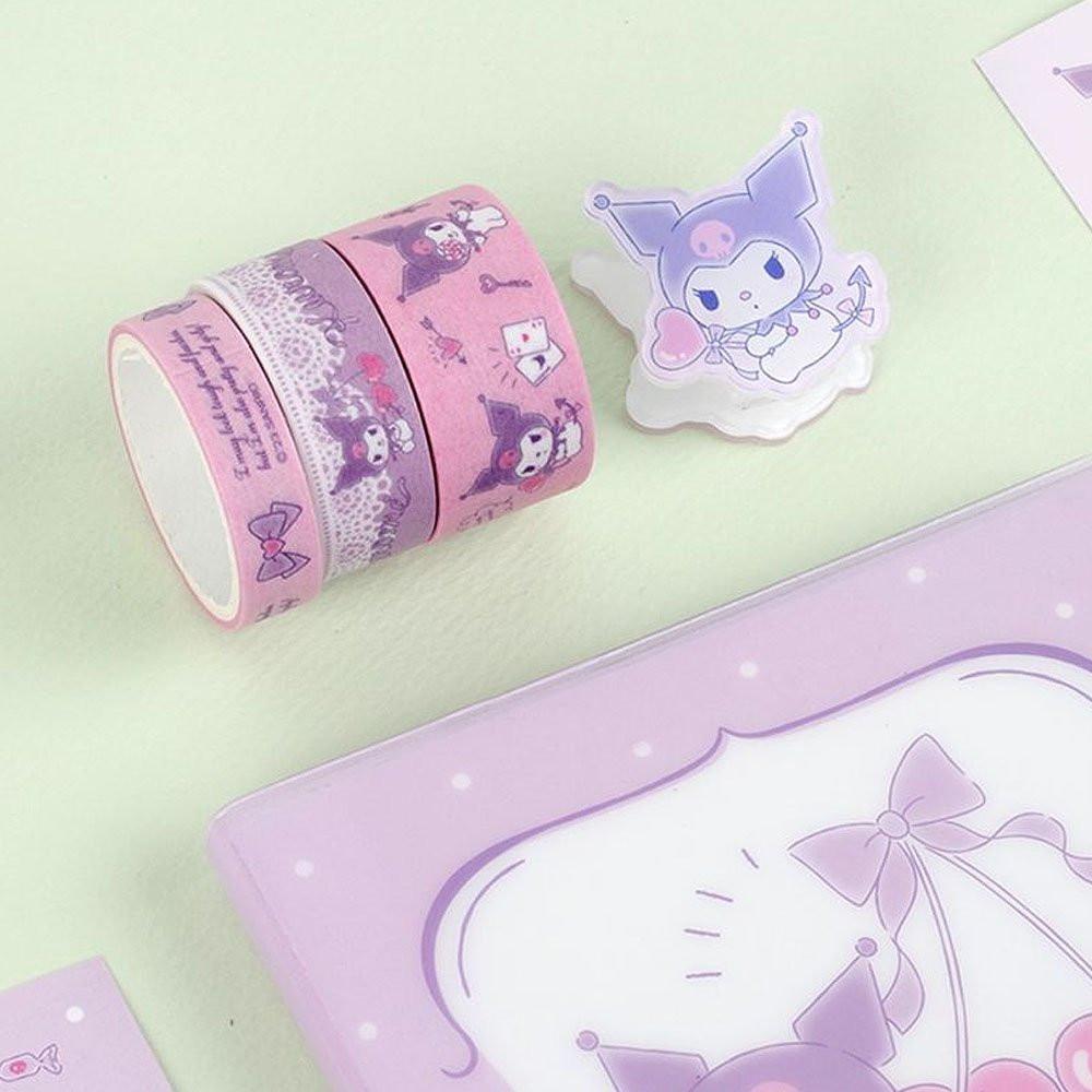 Sanrio Kuromi Diary & Sticker Bag Gift Set