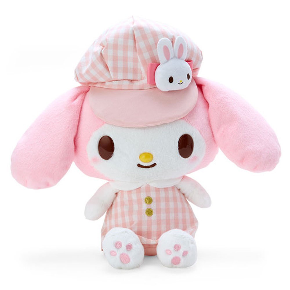 My Melody Gingham Casquette 11" Plush