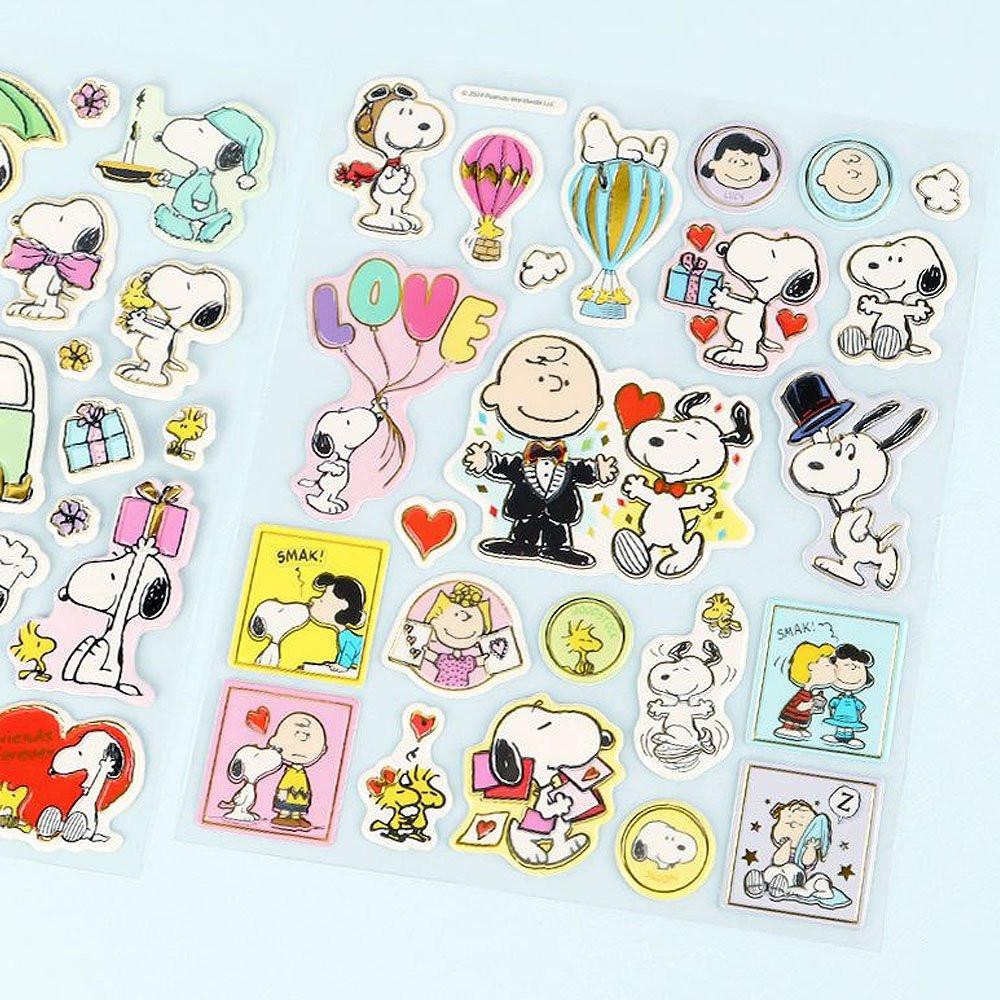 Peanuts Snoopy Big Shining Sticker