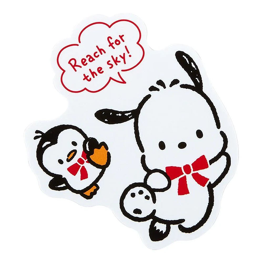 Sanrio Pochacco10-pc Sticker Pack :35th Anniversary