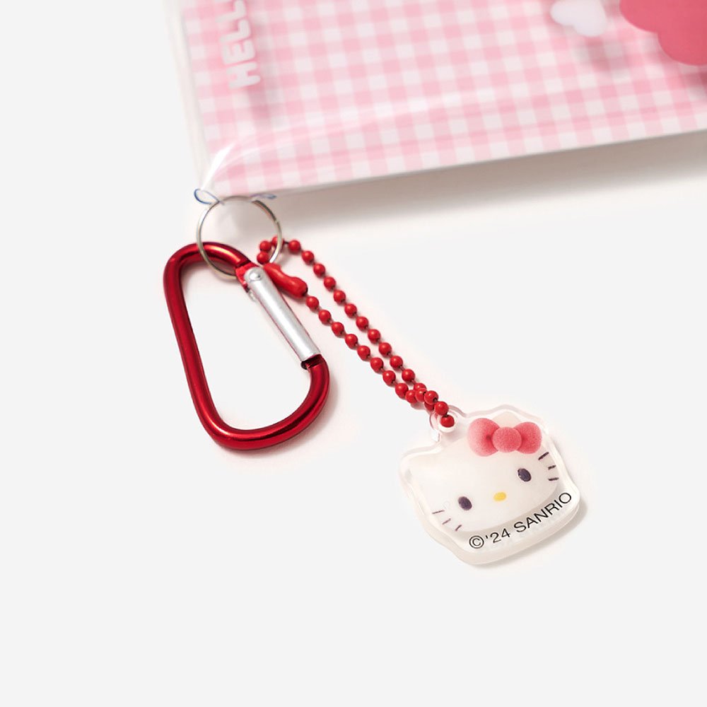 Sanrio Characters Clear Pocket Pouch :Pompom