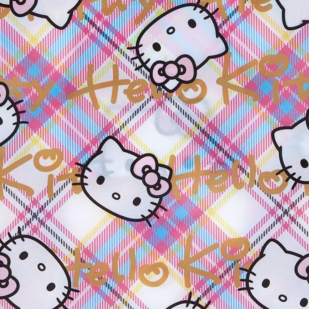 Hello Kitty Reusable Shopper Bag :D-Tartan