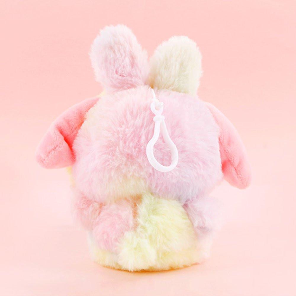 Sanrio My Melody Rainbow Clip-On Plush