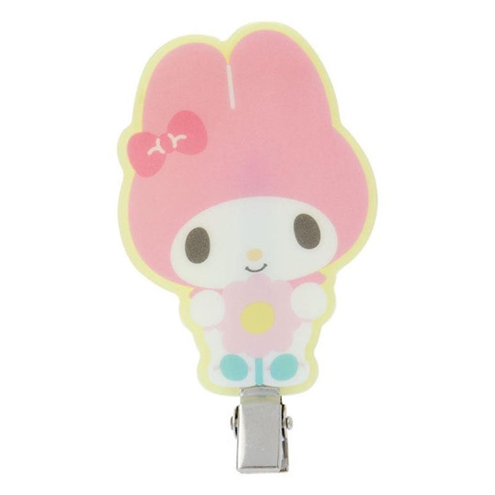 My Melody Hair Clip Set :Pastel Check