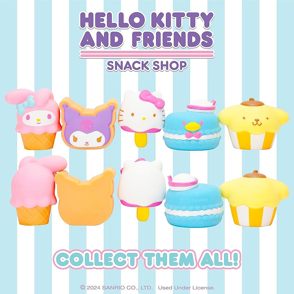 Sanrio Capsule Squishy Snack Shop Blind Box