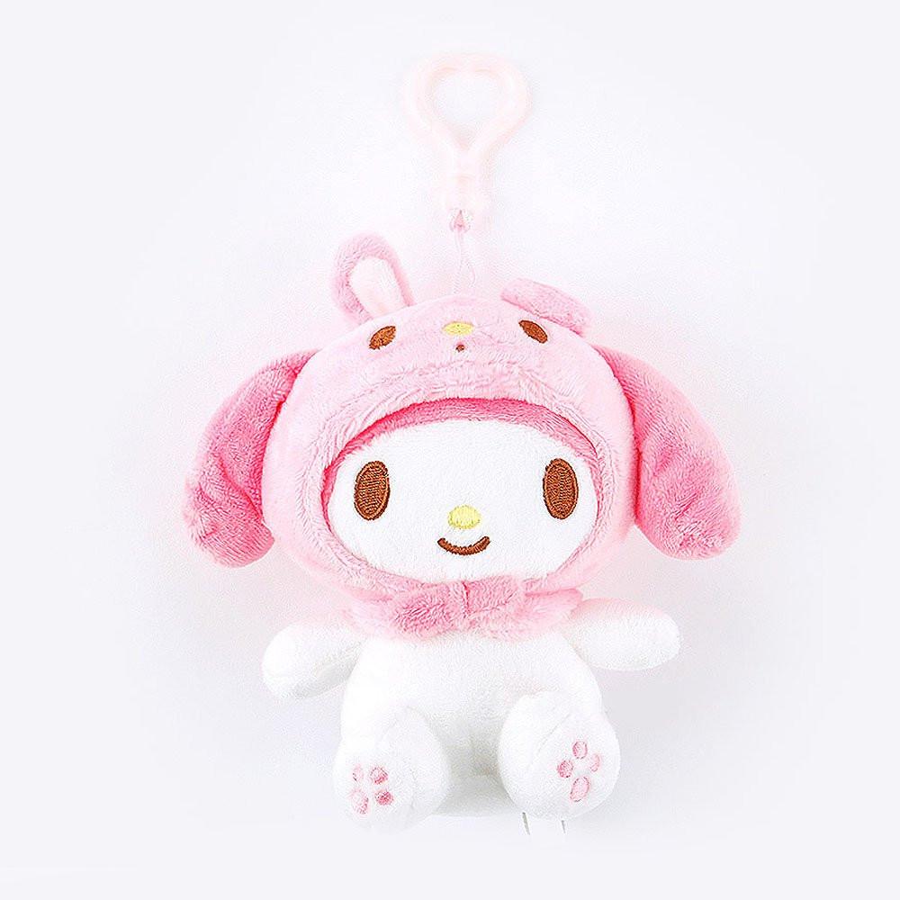 Sanrio Characters Friends Bandana Clip-On Plush
