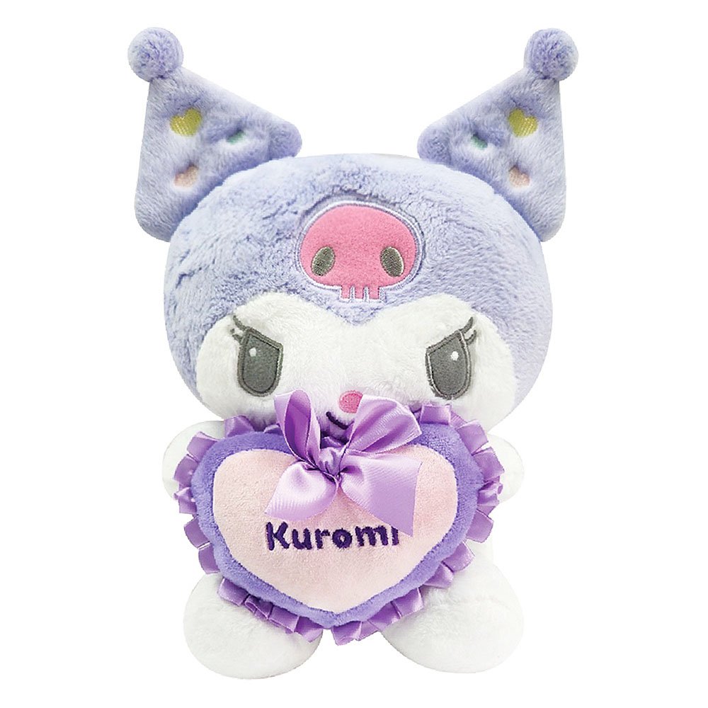 Kuromi Heart Cushion 10"Plush
