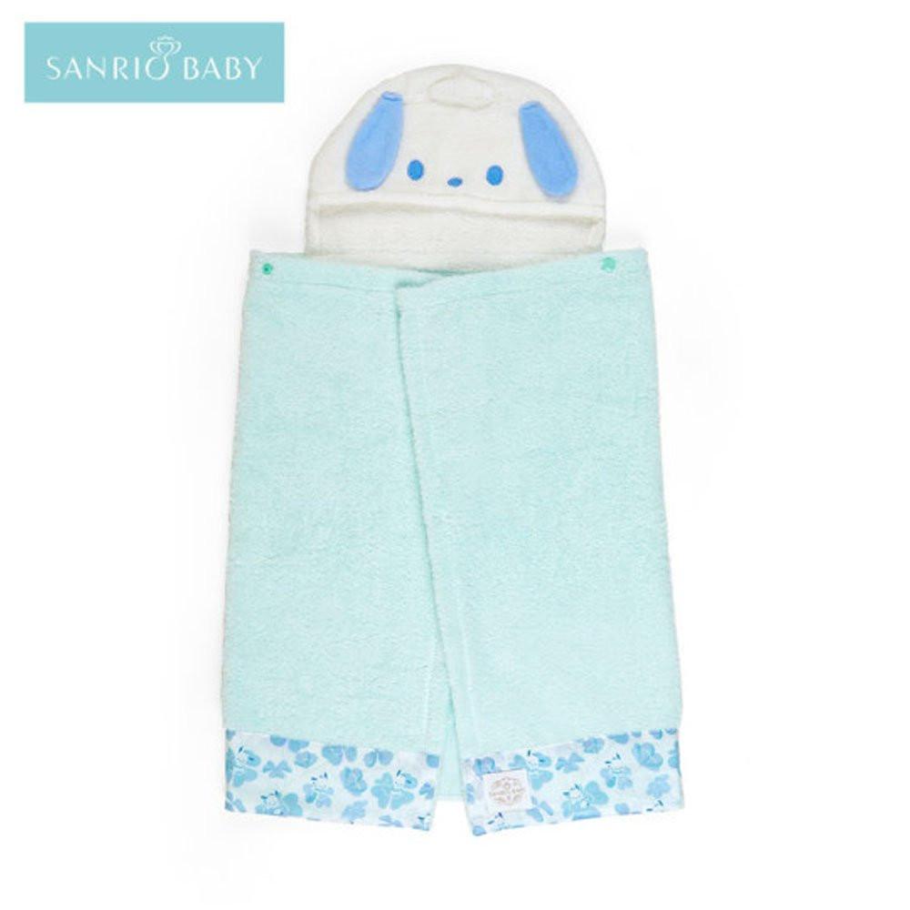 Sanrio Baby Pochacco Hooded Bath Towel