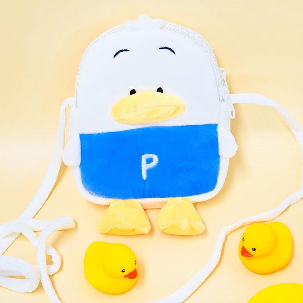 Tuxedosam & Pekkle Plush Crossbody Bag