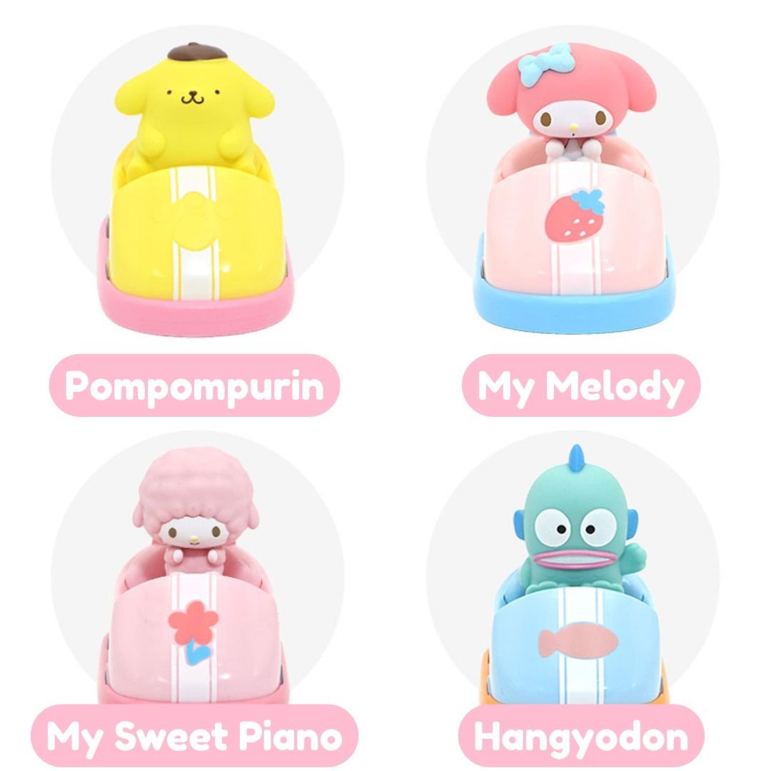 Sanrio Characters Bumper Car Figure & Puzzle Blind Box