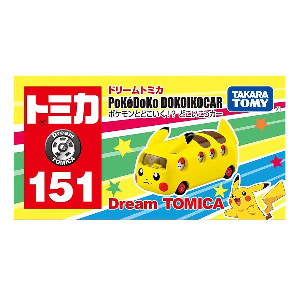 Dream TOMICA Pokemon Doko Iko Car Toy