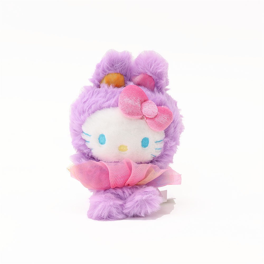 Sanrio Hello Kitty Tulle Skirt Bunny Mascot Clip-On Plush