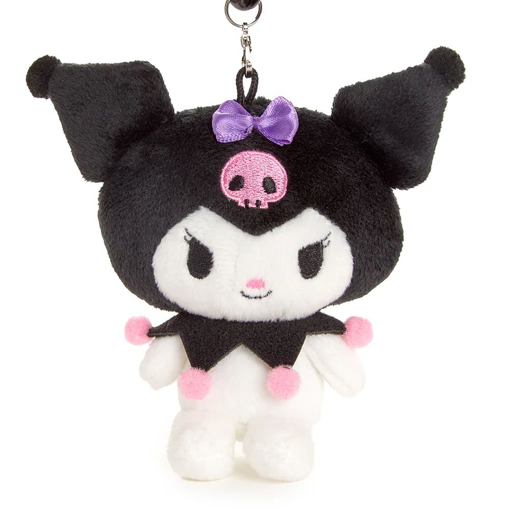 Kuromi Plush Mascot with Carabiner