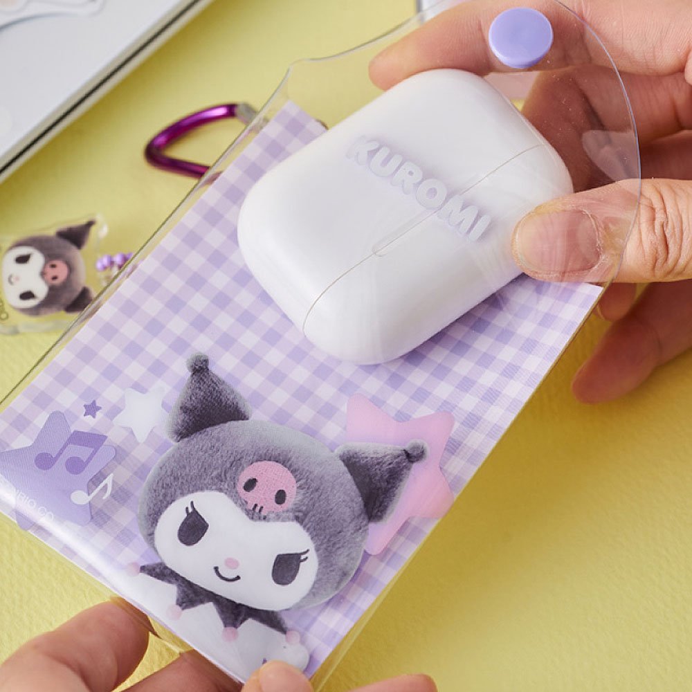 Sanrio Characters Clear Pocket Pouch :Pompom