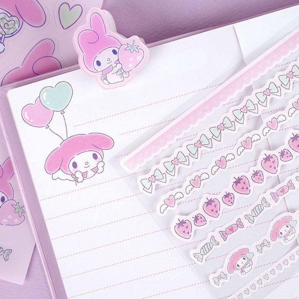 Sanrio My Melody Diary & Sticker Bag Gift Set
