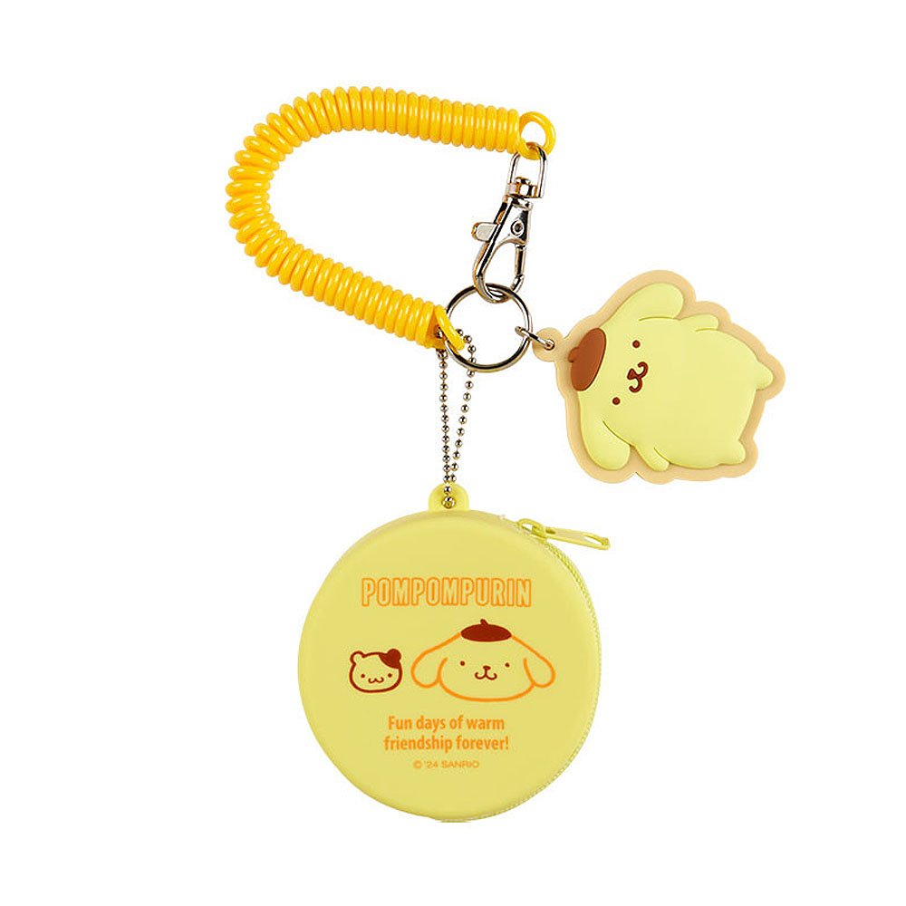Pompompurin Mini Case Keychain