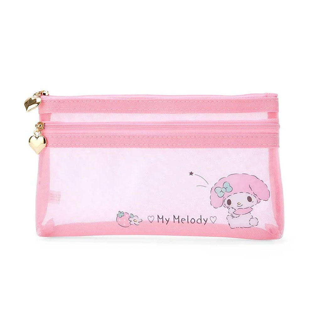 Sanrio Character Mesh Pencil Pouch
