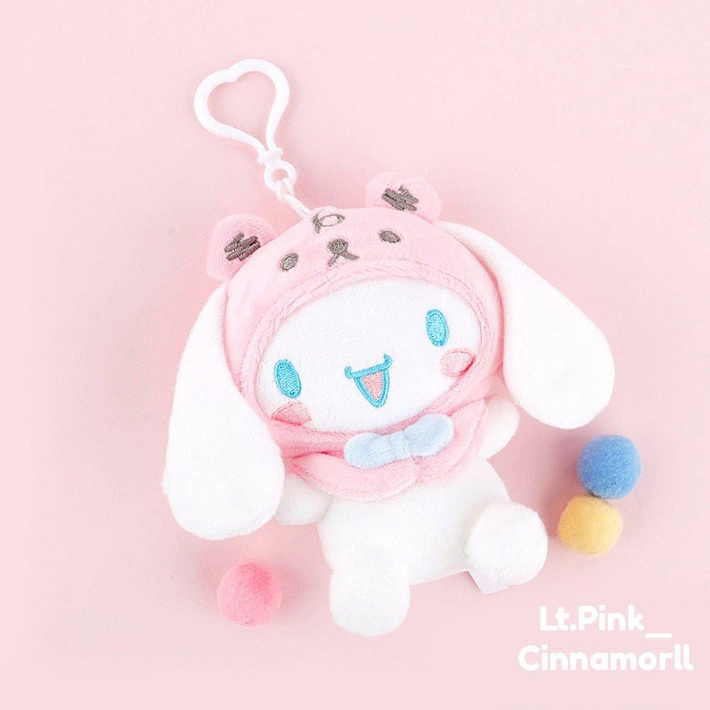 Sanrio Characters Friends Bandana Clip-On Plush