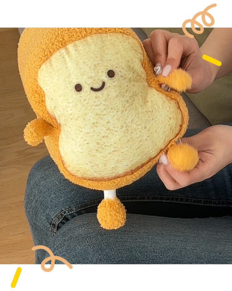 Bread Nap Pillow Cushion Plush