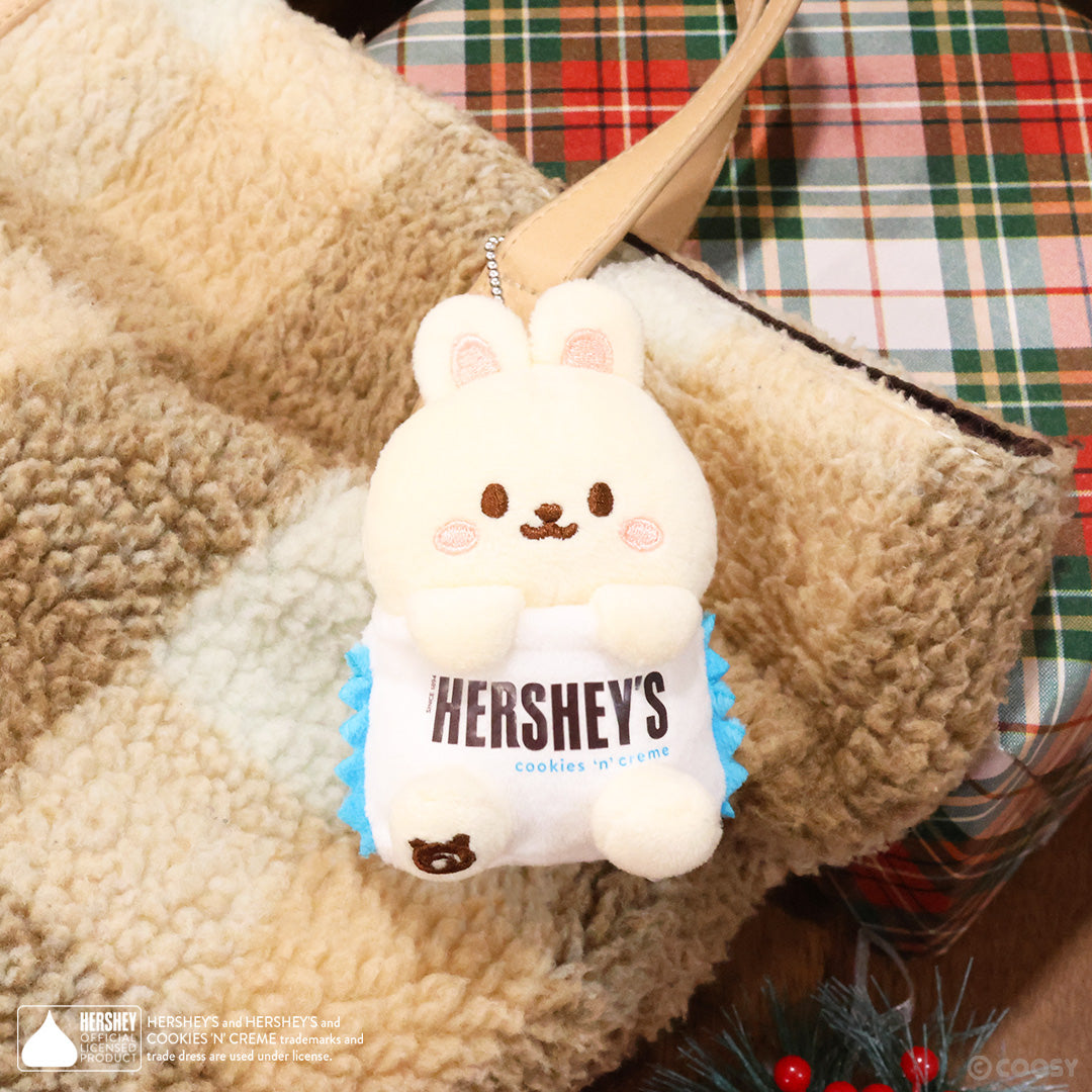Anirollz x Hershey's Cookies 'n Creme Bunniroll Plush Charm