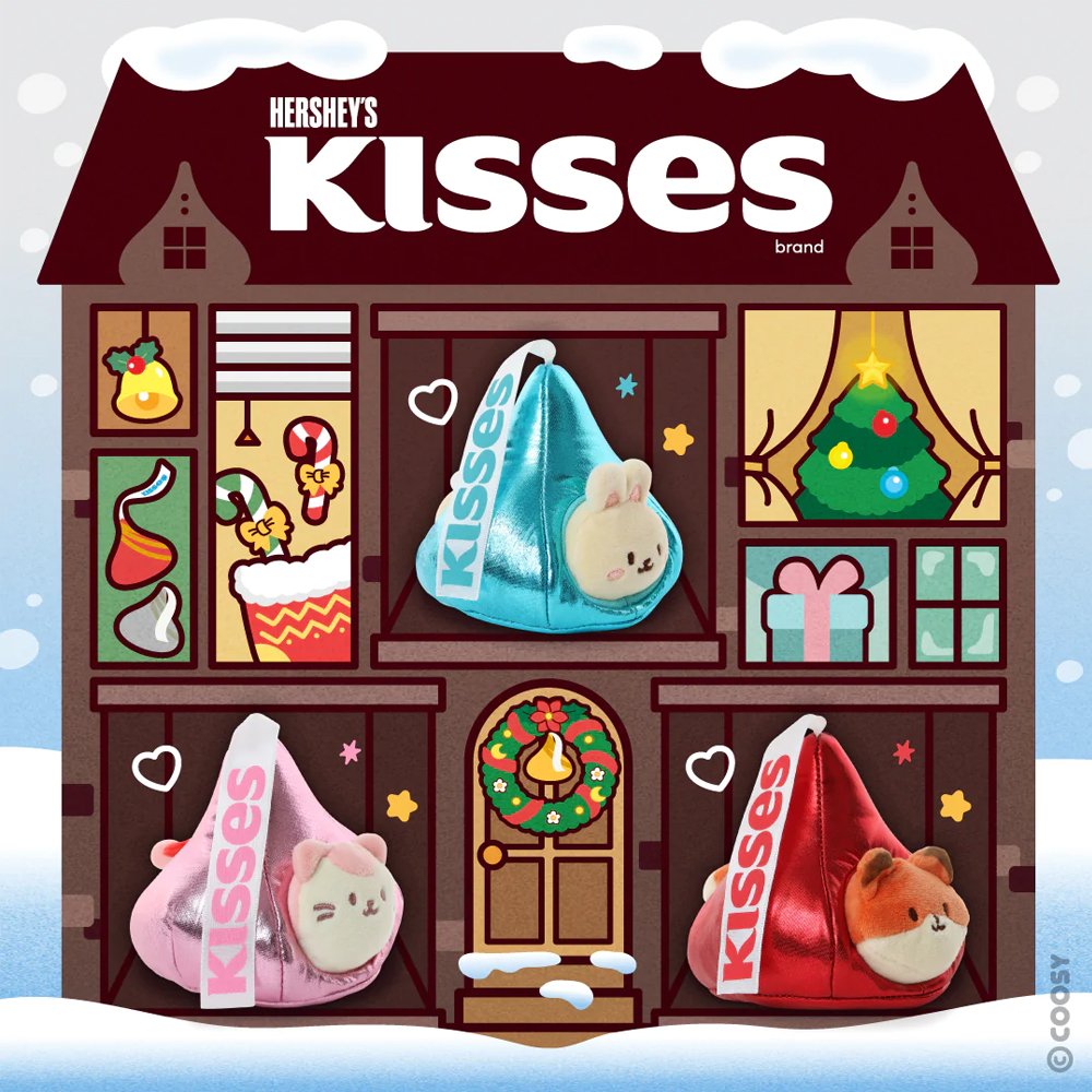 Anirollz x Kisses 4" Mini Outfit Plush